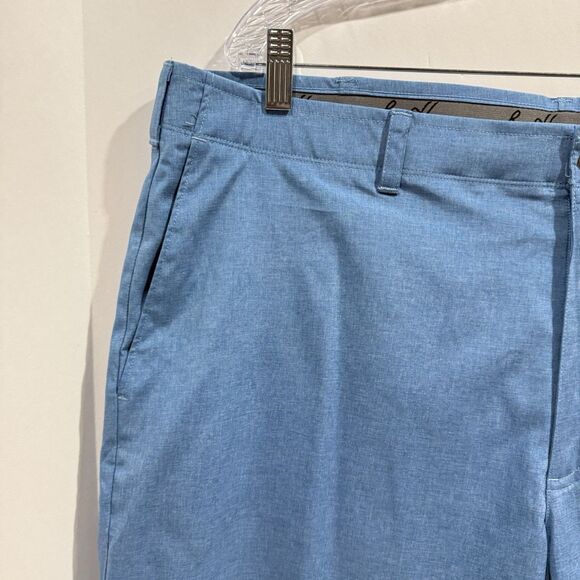 Ben Hogan Mens Blue Golf Performance Flat Front Active Flex Stretch Short Sz 42 - Picture 7 of 16